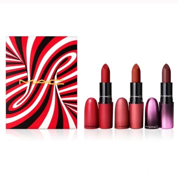 MAC Cosmetics Other - New MAC Cosmetics Limited Edition Hypnotizing Holiday Kiss Of Magic Lipstick Set